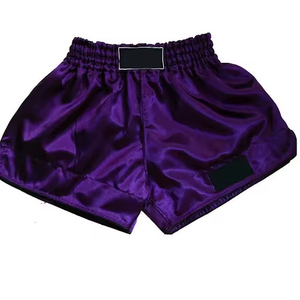 Wholesale Men's Muay Thai & Kickboxing Training Shorts-Custom Print <b>100</b>% <b>Polyester</b>/Silk Blend Breathable Heat-Transfer Printed - Product Image 1