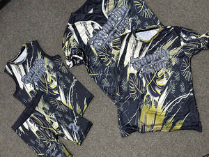 ออกแบบเสื้อบาสเก็ตบอลแบบกำหนดเองด้วยกราฟิกหลากสีแบบ 3 มิติ - Product Image 5
