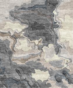 พรมผ้าฝ้ายขนสูงคุณภาพหรู |   พรมทอมือกันลื่น หนา 12 มม. เหมาะสำหรับสัตว์เลี้ยง เป็นมิตรกับสิ่งแวดล้อม สำหรับห้องนั่งเล่นและห้องพักโรงแรม - Product Image 4