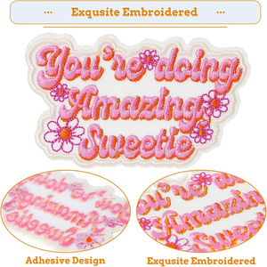 Professional <b>Embroidery</b> <b>Patches</b> Oem Odm Customized Factory Price Premium Quality Durable Finish For Every Brand - Product Image 6