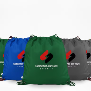 Custom Logo <b>Drawstring</b> Bag Lightweight Durable Sports Gym <b>Backpack</b> with Spacious Storage for Travel School Daily Use - Product Image 4