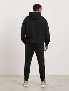 Sweat à capuche sur mesure en molleton 100 % coton de haute qualité, coupe oversize et courte, en tissu French Terry, pour hommes – Vente en gros - Product Image 2