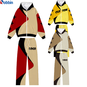 Conjunto de Chaqueta y Pantalón Cortavientos para Hombre, Chaqueta con Cierre y Pantalón Cortavientos, Conjunto Deportivo de Moda, Ropa Masculina con Bloques de Color Personalizados - Product Image 4