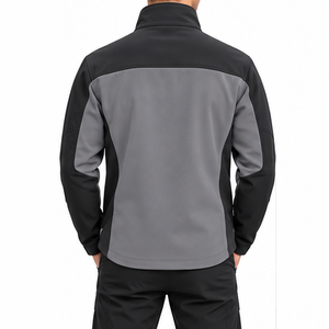 Chaqueta Softshell de Alto Rendimiento para Hombre, Tejido Elástico, Ropa Deportiva, Abrigo para Senderismo, Camping y Viajes, Diseño Transpirable, Diseño Personalizado - Product Image 3