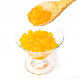 Boba de Maracuyá con Sabor Intenso, 3.4 kg, Listo para Servir, para Tiendas de Bebidas de Rápida Velocidad, Halal, Venta al por Mayor, Múltiples Sabores, Hecho en Taiwán - Product Image 3