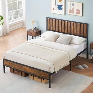 Natural Wood <b>Bed</b> <b>Frame</b> | Contemporary Hotel Furniture | OEM Available - Product Image 1