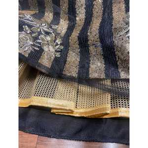 Heera Creation - Lehenga Choli de Diseño Indio/Pakistaní para Fiestas, Color Negro, Talla 2XL, con Bordado de Lentejuelas, Hecho de Poliéster - Product Image 3