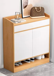 Mueble zapatero moderno de madera para la sala de estar, mobiliario interior para apartamentos y hoteles, condominios... Hecho en Vietnam. - Product Image 5