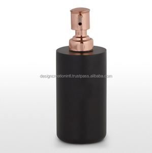 Atractiva botella dispensadora de jabón de manos de acero inoxidable con bomba chapada en cobre para decoración de baño y almacenamiento de loción - Product Image 6