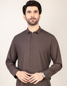 <b>Men</b> Juba Long Modest Islamic Robe Traditional Muslim Clothing Comfortable Loose Fit Breathable Fabric - Product Image 6