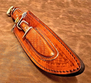 Couteau Bowie de survie professionnel A&M Enterprises, lame fixe en acier inoxydable de qualité industrielle, manche en Micarta - Product Image 4
