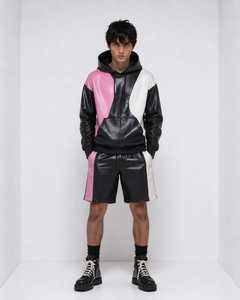 Hoodie and Shorts Comfortable Matching Ensemble Casual Clothing Set for Daily Relaxation and Style - Product Image 2