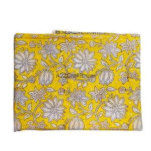 Wholesale Large 100% Cotton Digital Print Argyle Floral Scarf for Women-Skin-Friendly Breathable Daily Wear Summer Vacation <b>Wrap</b> - Product Image 5