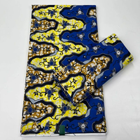 Tissu en coton imprimé africain authentique du Ghana pour robes de filles, artisanat fait main, couture OEM