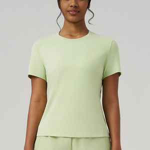 Wholesale Long Sleeve Sport Sweat Fitness <b>T</b>-<b>shirts</b> Plain <b>Thermal</b> Cycling <b>Womens</b> Yoga <b>Shirt</b> - Product Image 3