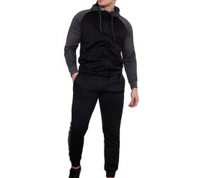 Nouvel ensemble de survêtement coupe-vent d'hiver tendance, 2 pièces, en coton, à manches longues, pour hommes, OEM 2026 - Product Image 1