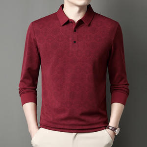 Polo de Manga Larga para Hombre, Nuevo, a la Moda, de Alta Calidad, Cómodo, Transpirable, para Verano - Product Image 5