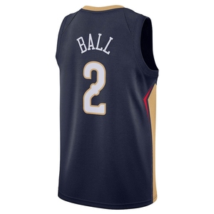 Maillot de basket-ball Thunder pour hommes, col en V, sans manches # 3 Paul Blue Polyester Sport Apparel All Seasons Regular Fit - Product Image 4
