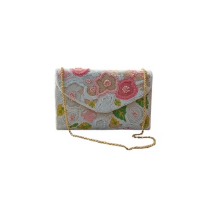 Sequissential Beaded Frame Clutch Bag for Women Nylon 3L+ Capacity Waterproof Stylish Fashion Evening Wedding/Party <b>Purse</b> - Product Image 1