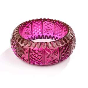 Bracelets en résine faits à la main, bijoux artistiques avec un charme antique et un motif de style ange pour femmes - Product Image 5