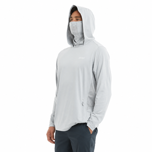 Haut de performance tactique pour homme 2026, respirant et léger, avec protection faciale intégrée, UPF50+, idéal pour la pêche, les activités de plein air et la gym - Product Image 6