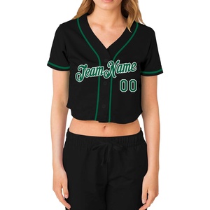 High Quality Quick Dry Baseball Jersey forWomen <b>Fans</b> Multi-Color Sportswear for Practice Training V-<b>Neck</b> Short Sleeve Comfort - Product Image 3