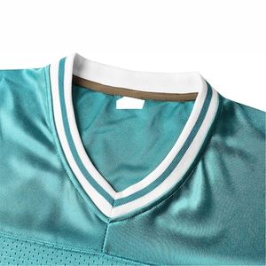 Maillots de rugby en polyester respirant de haute qualité, grande taille, manches courtes, en mesh - Product Image 6