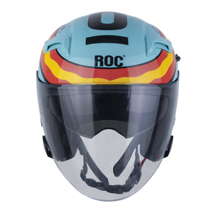 Casque de moto ouvert fabriqué au Vietnam ROC R10 certifié de haute qualité visière casque de sécurité prix d'usine OEM - Product Image 4