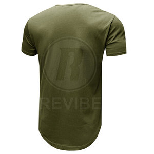 Camiseta de Verano para Hombre, Manga Corta, Estilo Desgastado, 100% Algodón, Color Personalizado, Transpirable, Diseño Moderno - Product Image 2