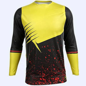 Motocross Gear Lightweight Long Sleeve MX Racing Jerseys Breathable Fabric Motocross Auto Racing Biker Jackets Custom Adults - Product Image 3