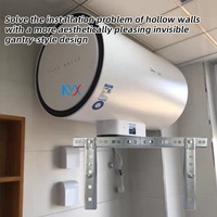 Support mural robuste en acier galvanisé pour chauffe-eau électrique