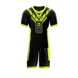 Ensemble de vêtements de sport pour flag football professionnel, prêt pour le jeu, en jersey polyester respirant et shorts de performance - Product Image 1