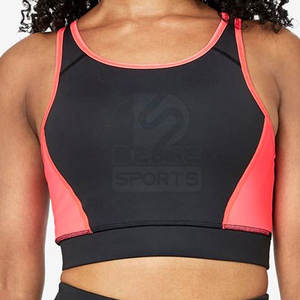 Sujetador Deportivo para Mujer con Logotipo Frontal Transpirable, Diseño Personalizado, Tejido de Alta Calidad, Impresión Personalizada, Último Diseño en Venta - Product Image 6