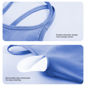 Soutien-gorge de sport pour femme de haute qualité, design professionnel, confortable, nouvelle arrivée, service OEM, entièrement personnalisable pour le fitness. - Product Image 4