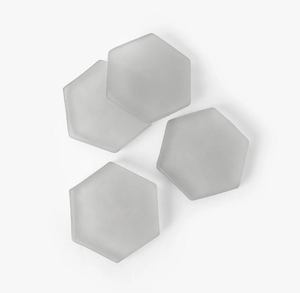 Juego de Manteles Individuales Ovalados de Resina, Reutilizables, Diseño Moderno para Decoración de Mesa - Product Image 3