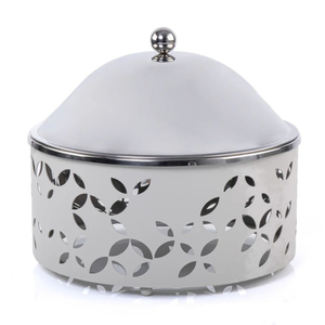 Stainless Steel Casserole Food Warmer Serving Dish with Dome Lid Buffet Server Container for Home Kitchen & Restaurant Use - Product Image 5