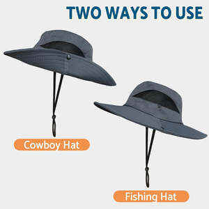 Chapeau Bob en Coton Personnalisé avec Logo OEM ODM Marque Privée, Chapeau de Soleil, Casquette de Pêche Extérieure, Streetwear, Coiffe d'Été pour Hommes et Femmes - Product Image 5