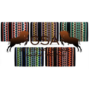 Western Show Pad 100% Lana de Nueva Zelanda 34x42 Almohadilla de sillín de alta calidad para jinetes al mejor precio al por mayor - Product Image 4