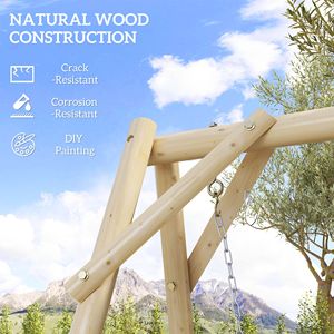 "660 Lbs Porch <b>Swing</b> <b>Frame</b> for DIY Egg <b>Swing</b> with Pe Material" - Product Image 6