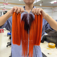 Cheveux vietnamiens de luxe les plus doux, os miroir droit, perruques à dentelle complète du Vietnam, cheveux humains naturels de qualité supérieure, fournisseur du Vietnam