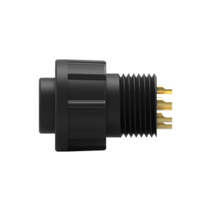 Connecteur en laiton étanche IP67 de taille B 8 broches moulé avec câble, boîtier en nylon 5A - Product Image 5