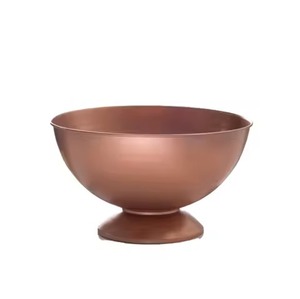 Tazón de Cobre Contemporáneo para Servir, Plato de Cocina Premium para Ensaladas, Frutas, Aperitivos, Postres, Presentación, Comedor y Hostelería - Product Image 1