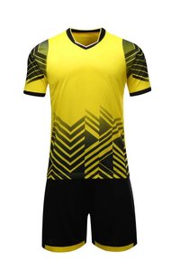 Conjuntos de Uniformes de Fútbol Sublimados, Corte Automatizado, Secado Rápido, Venta al Por Mayor, Alta Calidad, Diseño Personalizado Unisex - Product Image 3
