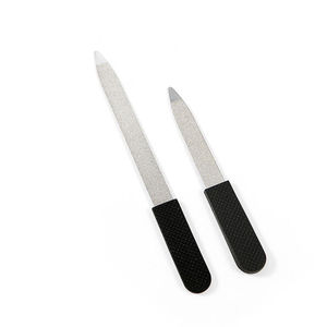 Lime à ongles professionnelle mini double face en émeri, grain 180, réutilisable et durable pour les voyages et la maison (personnalisable) - Product Image 1