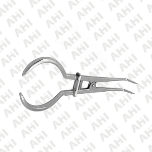 เครื่องมือเกี่ยวกับฟันยางแบบแมนนวลที่หนีบเขื่อนที่หนีบเหล็กสแตนเลสเครื่องมือผ่าตัดทางทันตกรรมแบบใช้ซ้ำได้ - Product Image 5