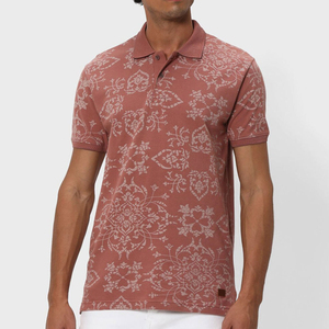 Chemise pour homme sur mesure, tissu tricoté respirant, qualité supérieure, texture raffinée, construction élégante, vente en gros fiable - Product Image 1