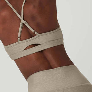 Conjunto de Yoga para Mujer Más Vendido, 2 Piezas, Transpirable, Spandex/Poliéster, Alta Calidad, Venta al Por Mayor para Adultos - Product Image 6