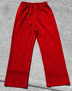 Customise Rhinestone Zip Up <b>Hoodie</b> Jogger Set Unisex Streetwear Cotton Tracksuit OEM ODM Wholesale Manufacturer - Product Image 5