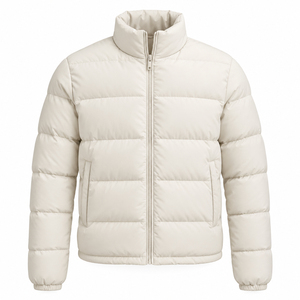 Latest 2026 Best Quality Promotional Fashion Shiny Winter High Quality <b>Coat</b> <b>Men</b> Puffer Down Jacket Custom Puffer Bubble Jacket - Product Image 3