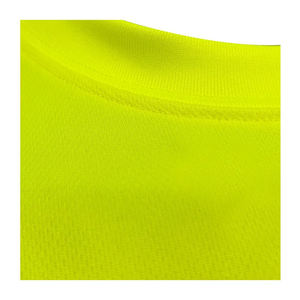 T-shirt de travail de sécurité réfléchissant haute visibilité pour homme, manches longues, vert bicolore, personnalisable, fabriqué au Pakistan - Product Image 4
